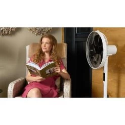 Trépied De Ventilateur Sur Pied Luvego Avec Télécommande - Minuterie - 40CM -Magasin De Plein Air trepied de ventilateur sur pied luvego avec telecommande minuterie 40cm 3