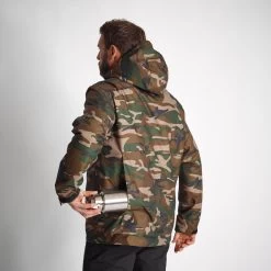 VESTE IMPERMEABLE CHAUDE 100 CAMO WOODLAND -Magasin De Plein Air veste impermeable chaude 100 camo woodland 4