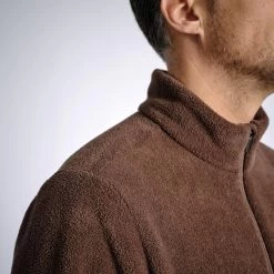 VESTE POLAIRE SOUS VÊTEMENT 500 MARRON 10 VESTE POLAIRE SOUS VÊTEMENT 500 MARRON -Magasin De Plein Air veste polaire sous vetement 500 marron 3