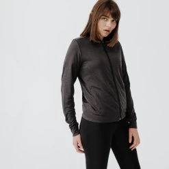 Kalenji Veste Respirante Running Femme - Dry Noir -Magasin De Plein Air veste respirante running femme dry noir 3