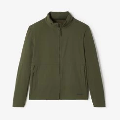 Veste Running Coupe Vent Homme - Wind 500 Khaki -Magasin De Plein Air veste running coupe vent homme wind 500 khaki 5