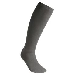 Woolpower Chaussettes En Laine Mérinos Liner Jusqu'au Genou - Gris