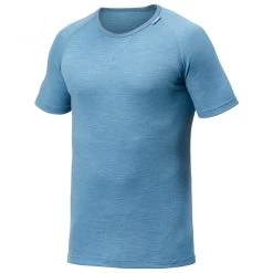 Woolpower Tee De Base Couche Merino LITE - Bleu Nordique -Magasin De Plein Air woolpower tee de base couche merino lite bleu nordique 2